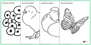 Apr 29, 2021 · we have a fun selection of 10 cute spring coloring pages for kids. Springtime Colouring Sheets