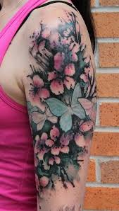 Cherry blossom fan tattoo design mainly symbolises good luck, kindness as well as generosity. 40 Cute Cherry Blossom Tattoo Design Ideas Hative