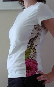 If A T Shirt Is Too Small Add A Panel Of Fabric To Each Seam Diy Clothes Sewing Hacks Sewing Clothes