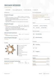 best property manager resume examples