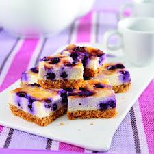 Bake in preheated 350f oven 8 to 10 minutes or until set. Blueberry Cheesecake Bars Diabetic Recipe Diabetic Gourmet Magazine
