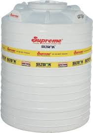 The images of the products are used for reference purpose only. Buy Supreme Water Tank 1000 Litre Triple Layer White Online
