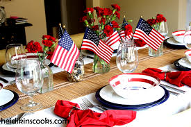 Fourth of july decor 4th of july celebration july 4th patriotic wreath patriotic party patriotic decorations summer porch decor american flag decor bastille day Setting A Stars And Stripes Table Heidikins Cooks