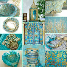 Gold And Turquoise Make For A Chic And Glamorous Combination And That S What We Have Created A Mood For Teal Bedroom Designs Teal And Gold Gold Color Palettes
