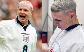We can go all the way this time. A La Paul Gascoigne Phil Foden S New Look For Euro 2020 Memesita