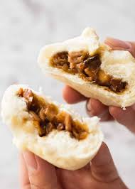 Chinese Steamed Pork Buns Recipe Steamed Pork Buns Pork Buns Recipes