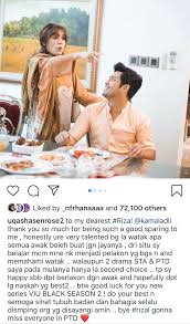 Ikut keadaan sekarang memang kena tangguh dahulu. Mulanya Hanyalah Second Choice Tamat Shooting Ini Ucapan Istimewa Uqasha Senrose Buat Kamal Adli Media Hiburan