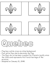 Download and print free quebec carnival coloring pages to keep little hands occupied at home; Quebec Flag
