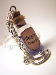 Aging potion potion used to make the user a certain number of years older (depending on the amount taken). Sleeping Potion Mini Glass Bottle Necklace Sleeping Draught Etsy In 2021 Bottle Necklace Cork Necklace Bottle Charms