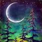Paint Nite: Midnight Moonlight event in Tustin, CA