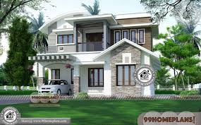 Go with a flattering front yard landscape design. Indian House Plan With Elevation 70 Home Front Design Double Floor