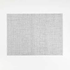 Buy luxury silver placemats for kitchen and dining table online from nomi k. Placemats Vinyl Cloth Woven Crate And Barrel