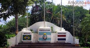 In my series on world borders, here's how to get from argentina to paraguay (via brazil), yes you will end up going from puerto iguazu to foz do iguacu and onwards into ciudad del este. Border Between Brazil Argentina And Paraguay