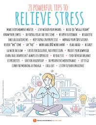 28 Powerful Tips To Relieve Stress Frank Sonnenberg Online In 2020 How To Relieve Stress Stress Life Facts