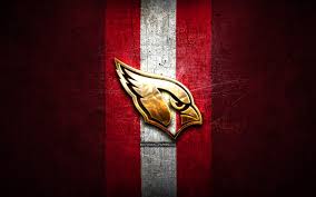 Looking for the best wallpapers? Download Wallpapers Arizona Cardinals Rams Golden Logo Nfl Red Metal Background American Football Club Arizona Cardinals Logo American Football Usa For Desktop With Resolution 2880x1800 High Quality Hd Pictures Wallpapers