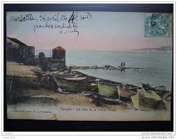 Un Coin De La Pointe Rouge Marseille Carte Postale Ancienne Calanque