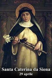 Prossimo articolo il santo di oggi, 5 giugno 2021: Il Santo Di Oggi 29 Aprile 2019 Santa Caterina Da Siena Patrona D Italia