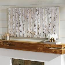 Birch Tree Canvas Art Neutral Birch Art Natural With Images Nature Canvas Painting Birch Tree Art Birch Tree Painting