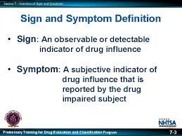 Later influenced by french symptome. Session 7 Overview Of Signs And Symptoms 75
