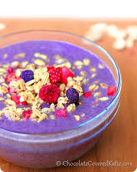 Combine the acai, strawberries and banana in a blender. Copycat Juice Generation Acai Smoothie Bowls