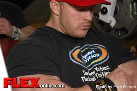 Flex Lewis Shoulder Workout