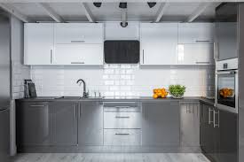 White or gray subway tile is a hot look in kitchen design right now. 10 Contemporary Grey Kitchen Design Ideas Beautiful Homes