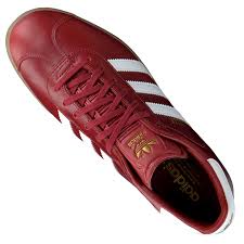 Getragener roten schwarz weiß adidas sneakers in gr. Adidas Retro Gazelle Damen Mystic Red Leder Sneaker Freizeit Schuhe Rot Weinrot Ebay