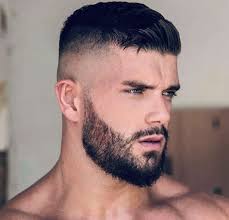 Fashion Men Short Hairstyle Men Grooming 2019 Beard In 2020 Mens Haircuts Fade Mens Hairstyles Short Faded Hair