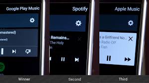 Apple Music Vs Spotify Vs Google Play Music