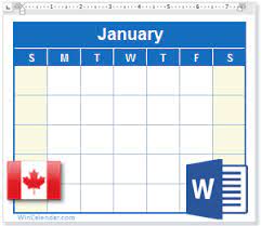 You people can take the printout of the template in various formats ranging a4, a5, a6, etc. 2021 Calendar With Canada Holidays Ms Word Download