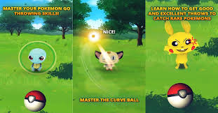 To do this, press and hold on the pokéball to make the circle appear, and then throw it when you're ready with a swipe. Pokemon Go Knockoff App For Pokeball Throw Training Looks Scary And Messed Up Gamerbraves