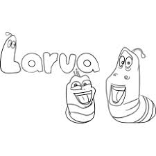 Larva coloring pages are a fun way for kids of all ages to develop creativity, focus, motor skills and color recognition. The Best 17 Cartoon Character Larva Coloring Pages