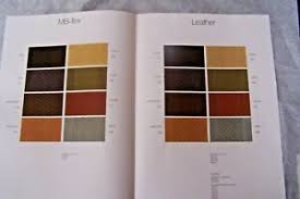 Details About Mercedes Owners Interior Color Chart W107 W123 Sales Brochure 380sl 300cd W126