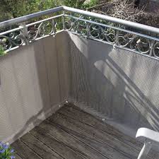 Balkonverkleidung Kunststoffgeflecht Titangrau Balkonverkleidung Balkon Balkon Privatsphare
