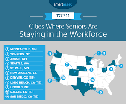 Where Seniors Are Staying In The Workforce Smartasset Workforce Forced Labor Retirement Planning