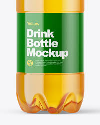 Download Download Plastic Bottle With Red Apple Juice Mockup Psd