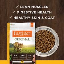 Since the beginning, we've led with raw nutrition because we've seen firsthand its ability to unlock. Instinct Original Grain Free Recipe With Real Chicken Instinct Pet Food