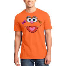 Sesame street shirts for adults. Sesame Street Sesame Street Zoe Face Adult T Shirt Walmart Com Walmart Com