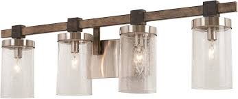Sorry, we're unable to determine your location. Minka Lavery Wall Light Fixtures 4634 106 Bridlewood Bath Vanity Lighting 4 Light 240 Watts Stone Grey Amazon Com