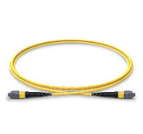 Single Mode OS2 MTP®-24 to MTP®-24 Trunk Cable, 24 Fiber, Female, Type A,  LSZH - 1m / elite