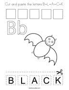 Cut and paste the things that are brown coloring page. Black Coloring Pages Twisty Noodle
