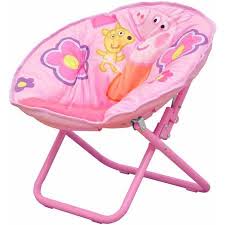 Nickelodeon Peppa Pig Saucer Chair Walmart Com Saucer Chairs Fold Away Chairs Peppa Pig