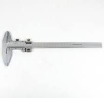 PIMALDAUM Messschieber Type II - Schieblehre 0-200 mm, Große Schenkel 43/61  mm, gem. DIN 862, Edelstahl, verpackt in Kunststoffbox : Amazon.de: ...