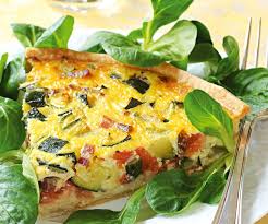 La Quiche Aux Courgettes Et A La Pancetta Est Une Excellente Recette Mais Pour La Rendre Plus Gourmande Le Chef Cyril L Quiche Courgette Recette Alimentation