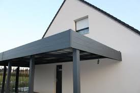 Aluminium Carport Aluminium Concept Abri De Voiture Moderne Pergola Dans Le Jardin Agrandissement Maison