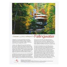 Used once , a great challenge during lockdown. Frank Lloyd Wright Fallingwater Jigsaw Puzzle 1000 Piece