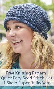 Circumference and length define each beanie, and below is the table with the circumference and the recommended range for beanies. Easy Hat Knitting Patterns In The Loop Knitting