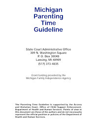 Search for families about us choosing your child's doctor emergency planning resources healt. Michigan Parenting Time Guideline Courts Mi Gov Flip Ebook Pages 1 43 Anyflip Anyflip