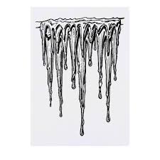 Large Dripping Icicles Temporary Tattoo (TO00075287) : Amazon.co.uk:  Beauty