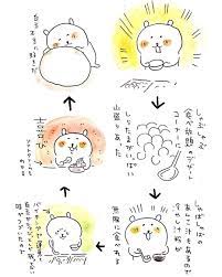 ナガノ 無料スタンプ配信中 on instagram 白玉 ナガノ 自分ツッコミくま ツッコミ
